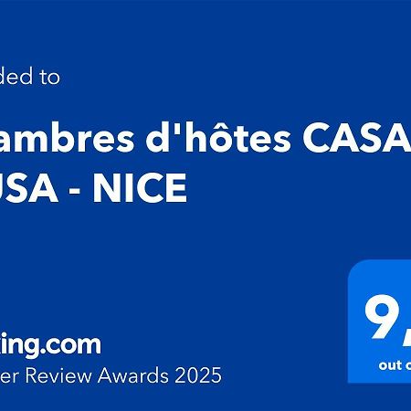 Chambres D'Hotes Casa Musa - Nice Eksteriør bilde