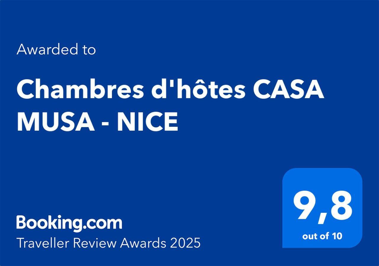 Chambres D'Hotes Casa Musa - Nice Eksteriør bilde